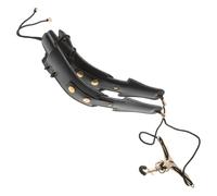 Kisangel Saxophone Suspenders Padded Neck Strap for Alto Tenor Soprano Ergonomic Shoulder Belt with Durable Craftsmanship for Comfortable Long Term Use