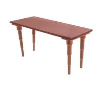 Kisangel Scale Dollhouse Furniture for Creative Play Compact Design Educational Natural Wood Model for Doll House Accessories