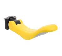 Kisangel Scooter Saddle Attachment Removable Seat Pad for Stylish Yellow Cushion for Enhanced Safety and Parent Bonding Electric Scooter Accessory