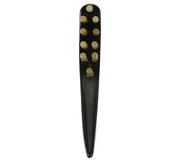 Kisangel Scraper Ox Horn Comb for Shiatsu Back Massage and Scalp Therapy - Natural Texture Massager for Itch Relief and Meridian Activation