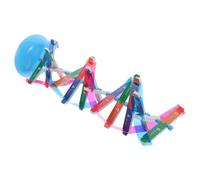 Kisangel Self Assembling Dna Double Helix Model Kit for Science Education Hands Human Gene Learning Tool Visual Teaching Aid for Classroom Biology Interactive Scientific Plaything for