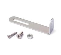 Kisangel Shape Mounting Bracket for Guitar Durable Angle Bracket with Screws Heavy Duty Design for Wall Hanging Elegant Aesthetic Support for Guitar Display