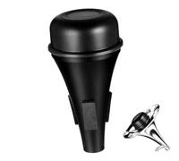 Kisangel Silencer Trombone Mute Black Plastic Material for Trumpet Practice Mute Brass Instrument Accessories