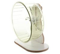 Kisangel Silent Hamster Wheel Small Pet Running with Injury-preventing Surface for Mice Rats Gerbils Compatible with Cages Promotes Exercise and Stress Relief