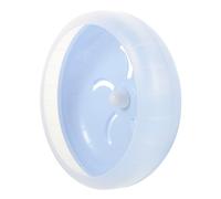 Kisangel Silent Rat Exercise Wheel for Small Animals PP Run Disc with Non Slip Surface Wide Suitability for Hamsters Mice Gerbils Blue Pet for Healthy Slimming and Night Use