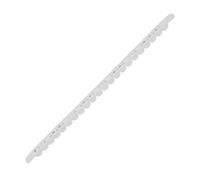 Kisangel Silicone Guzheng Silence Strip Practical Guzheng Mute for Practice Flexible Quieting Band for Players Easy Installation White Strip to Reduce Volume Without Affecting Sound Quality