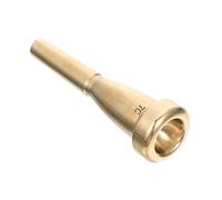 Kisangel Silver Plated Horn Mouthpiece for Intermediate Players and Students, Wear-resistant with Loud Sound, Creative Design Portable Horn Part Suitable for Practice and Performance