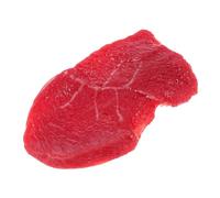 Kisangel Simulation Steak Model Decorative Fake Meat Ornament for Photography Prop Realistic Imitation Steak Decor for Kitchen Display Supermarket Showcase Unique Photo Opportunities