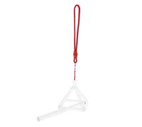 Kisangel Singing Pyramid with Striker for Music Therapy and Meditation Unique Sound Alternative Portable Curative Music Rack Ornament Includes with Random String Styles