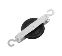 Kisangel Single Pulley System Hook Pulley for Physics Experiments for Mechanics Education Science Demonstrations User Friendly Design for Classroom Use