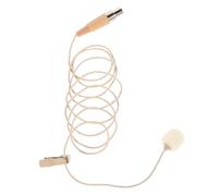 Kisangel Small Multi-functional Lavalier Microphone for Recording Sound Transmission with Clip-on Design Compatible with Computers and Smartphones for Interviews and Lectures