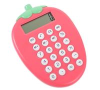 Kisangel Small Pocket Solar Calculator Candy Color Handheld Tool for School Office Home Basic Math Tasks