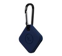 Kisangel Smart Tracer Protective Case for Tile Mate Gen Midnight Blue with Keychain Portable Sleeve Anti-drop Cover Easy to Install and Carry Loss Prevention Accessory