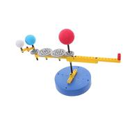 Kisangel Solar System Model Educational Science Kit Sun Moon Movements Tool for Elementary Astronomy Projects and Science Experiments