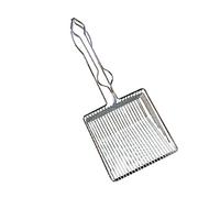 Kisangel Stainless Steel Cat Litter Boxes Cat Poop Scoop Scooper Multi Cat Litter Scoop Fancy Feast Wet Cat Food Litter Locker Poop Sifter Pet Supplies Automatic Things Silver