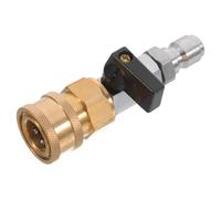 Kisangel Stainless Steel Quick Connect Ball for Pressure Washer Car Wash Sprayer High Pressure Connector Easy Operation Efficient Cleaning Accessory