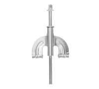 Kisangel Stainless Steel Snare Drum Lug Connector Practical Drum Set Replacement Part with Enhanced Resonance and Sustain