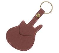 Kisangel Storage Cover for Guitar Plectrums Portable Plectrum Holder Bag Key Chain for Keeping Guitar Picks Organized and Safe