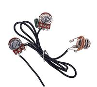 Kisangel String Electric Cigar Box Guitar Magnetic Soundhole Pickup Volume Tone Control Knob for Guitar Electric Instruments