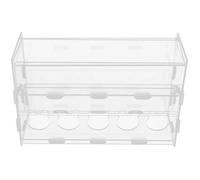 Kisangel Sturdy Acrylic Chicken Feeder and Waterer for Rutin Chickens and Parrots, Heavy Duty Food Dispenser with 1.5kg Capacity, for Poultry and Bird Feeding