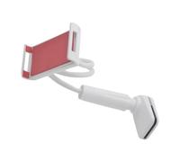 Kisangel Tablet Phone Bracket Phone Holding Accessory for Co-workers and Friends Fine Craftsmanship Free Your Hands Sturdy White Pvc Support