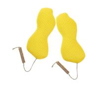 Kisangel Teractive Catnip Cat Toys 2 Pack of Kitten Biting Toys Soft Peanut Shaped Catnip Plaything for Pets