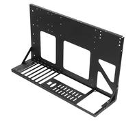 Kisangel Thickened Atx Metal Motherboard Bracket Shelf Steel Computer Case Frame for DIY PC Assembly and Open Chassis Mining Rig Support