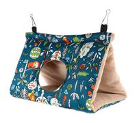 Kisangel Thickened Triangle Cotton Bird Nest Hanging Hammock for Parrots and Small Birds Soft and Sturdy Sleeping and Rest Place Easy to Wash
