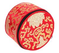 Kisangel Tibetan Singing Bowl Case Delicate Meditation Bowl Storage Bag with Handmade Embroidery for Yoga and Spiritual Practice