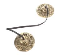 Kisangel Tibetan Tingsha Cymbals Meditation Bells Nepalese Chime for Mindfulness Yoga and Sound Healing Easy to Play Percussion Instrument for Relaxation and Spiritual Practices