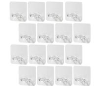 Kisangel Transparent Creative Wall Mounted Socket Hooks Strong Adhesive Plug Holders for Smooth Surfaces Heavy Duty Multifunctional Hanging Hooks for Keys Bags and Small Objects No Drill