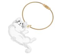 Kisangel Transparent Pet Hair Storage Bottle Keychain Lightweight Capsule Pendant for Cat and Keepsake Portable Memorial Box for Whiskers Collection Compact and Cute Pet Hair Holder for