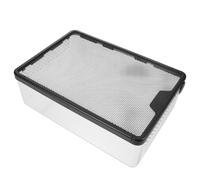 Kisangel Transparent Reptile Feeding Box with Air Holes for Snakes Turtles Frogs Plastic Habitat Cage with Easy-clean Design for Small Pets and Educational Use