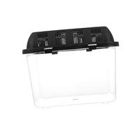 Kisangel Transparent Small Reptile Breeding Box with Ventilation Portable Case for Snakes Tarantulas Geckos and Small Pets