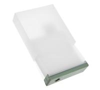 Kisangel Travel CD Case Capacity Organizer Box in Portable DVD Storage Holder with Scratch-Resistant PP and Non-Woven for Home and Travel