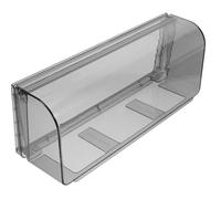 Kisangel Triple Socket Cover Box for Bathroom Type Adhesive Electrical Outlet Protector with Large Splashproof Design Transparent Finish for Shower and Humid Areas