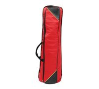 Kisangel Trombone Carrying Case Accessory Bag for Percussion Instruments Lightweight Red Oxford Cloth Bag