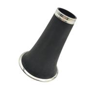 Kisangel Two-section Clarinet Tube Pitch Accessory for B Flat Clarinet Smooth Flat Mouthpiece Replacement for Band Practice Concerts and Professional Use
