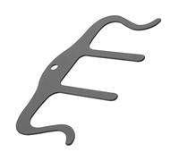 Kisangel Type Spectrum Clamp Metal Music Book Clips for Guitar Piano Sheet Music Reading Page Holders Book Holder for Reading