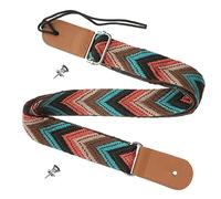 Kisangel Ukulele Strap Guitar Shoulder Belt Adjustable for Left Handed Adults Hook and Loop Pads