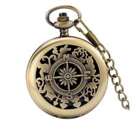 Kisangel Unique Pocket Watch Compass Survival Compass Outdoor Activity Essential