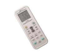 Kisangel Universal AC Remote Control, Multi-Brand Air Conditioner Controller, Portable Air Conditioning Remote Gadget for Home Office Travel Use