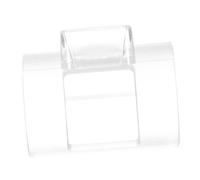 Kisangel Universal Bamboo Flute Blow Aid Mouth Defg Key Flute Trainer Accessory for Beginner and Player, Practical Wind Instrument Mouthpiece for Practice and Performance