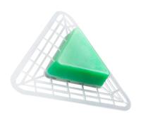 Kisangel Urinal Screen Deodorizer Triangle Scented Mat for Public Restrooms Urinal Scented Block Splash Guard and Odor for Toilet Bowls Green Fragrance