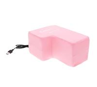 Kisangel USB Soft Pink Key in Enter Cloth Material Nap Desktop Pillow Giant Enter Button Stress Relief and Venting Unhappiness for Laptop Users