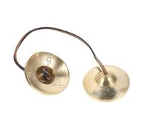 Kisangel Vintage Copper Meditation Cymbals Yoga Bell for Mindfulness Lightweight Durable for Beginners Experienced Practitioners for Meditation Ceremony Use