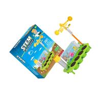 Kisangel Weather Monitoring Station Toy for Boys and Girls Educational Rainfall and Plant Growth Observation Kit Interactive Science Learning Tool for Children Fun Gardening Experiment Set