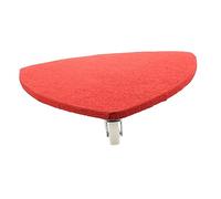 Kisangel Wooden Balance Plate Red Wobble Board for Sensory Training and Coordination Development Rocker Balance for Early Education Promotes Physical Stability Random Color
