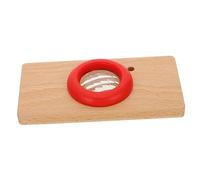 Kisangel Wooden Camera Shape Kaleidoscope Educational for Stimulates Imagination and Logical Thinking Safe and Wooden Material Random Colors and Styles Random Color