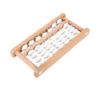 Kisangel Wooden Chinese Abacus DIY for Traditional Counting Tool for Learning Math Mental Arithmetic and Brain Development Educational for Early Numeracy Skills and Home Decor